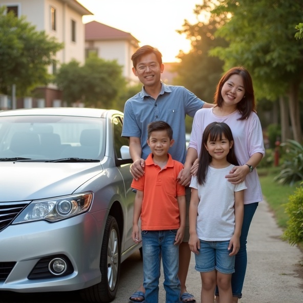 Hafizah & Keluarga - Family Trip ke Cameron Highlands