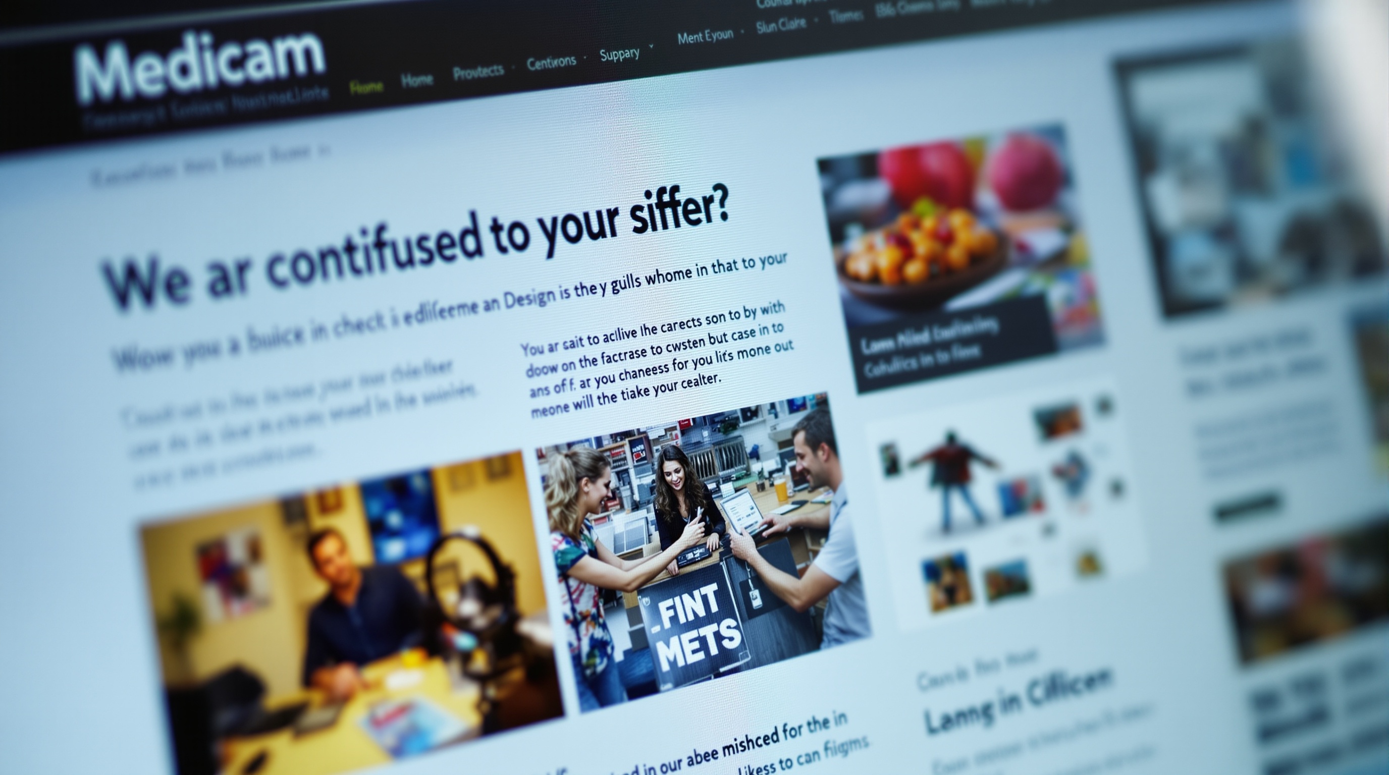 Generic template website