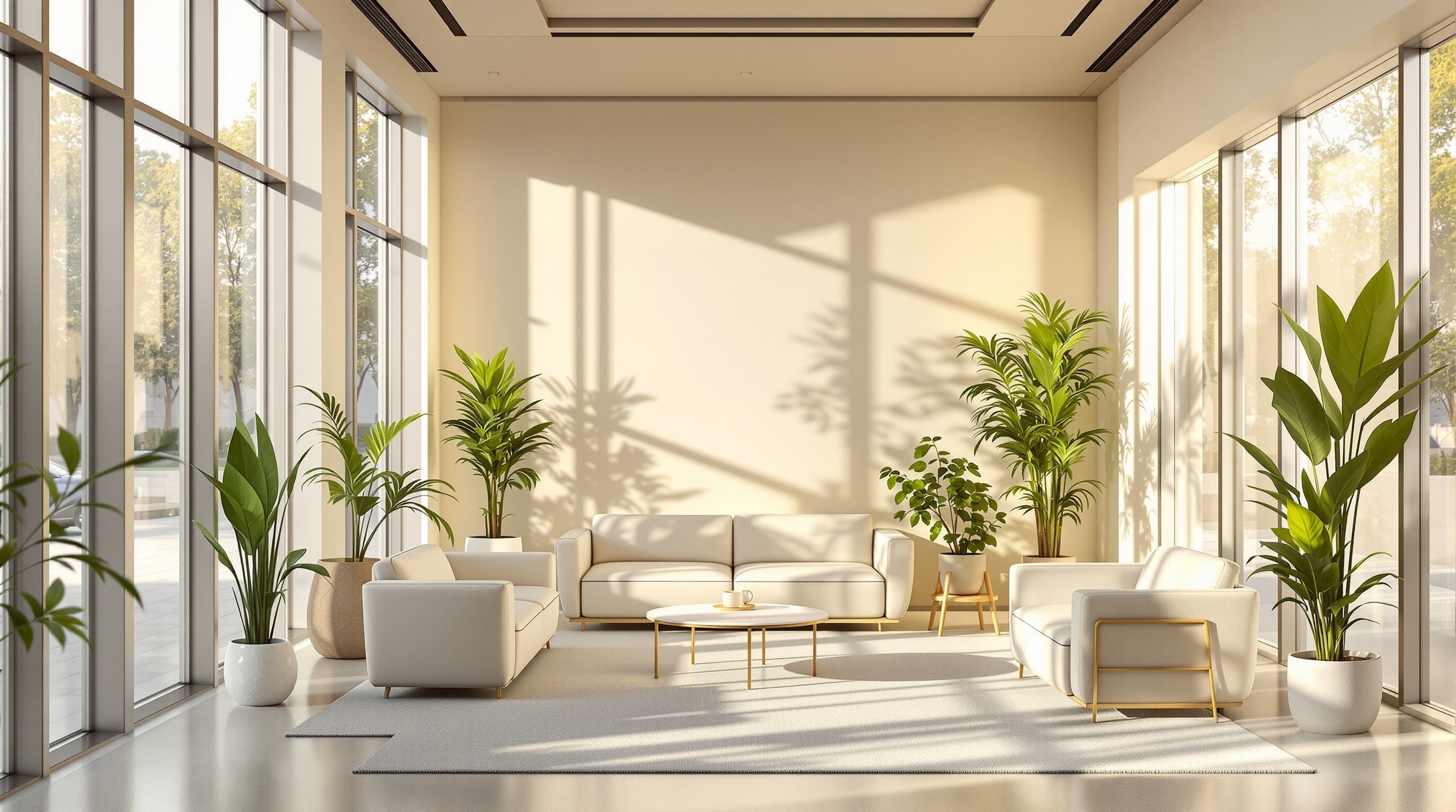 Modern clinic interior