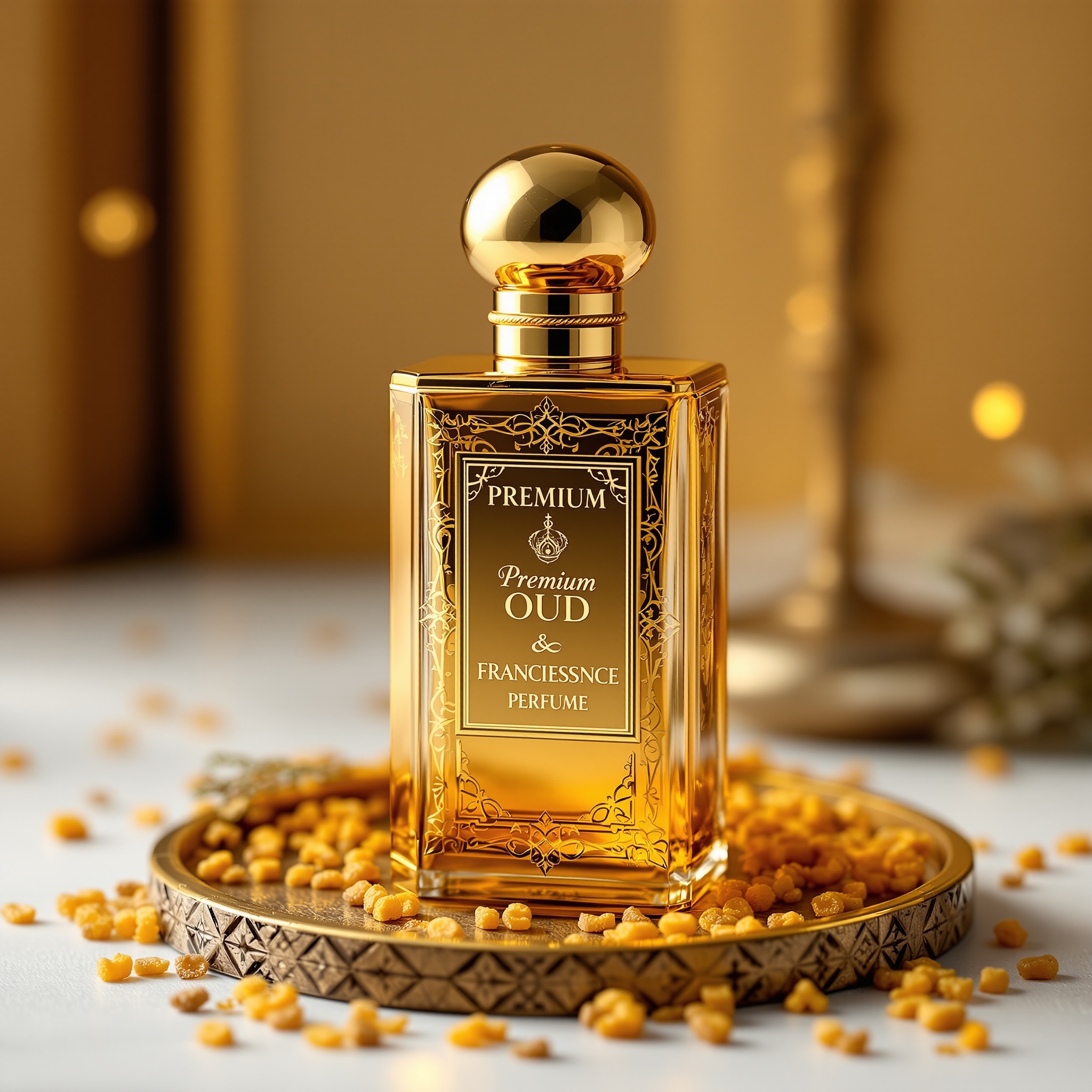 Premium Oud & Frankincense Perfume Set