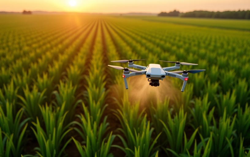 Timely Fungicide Application Saves Corn Crop - before