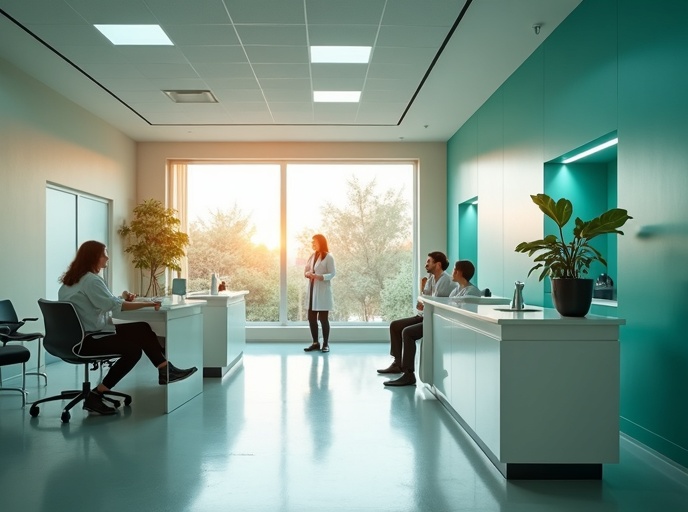 Longevx Human Center - Ambiente clinico moderno