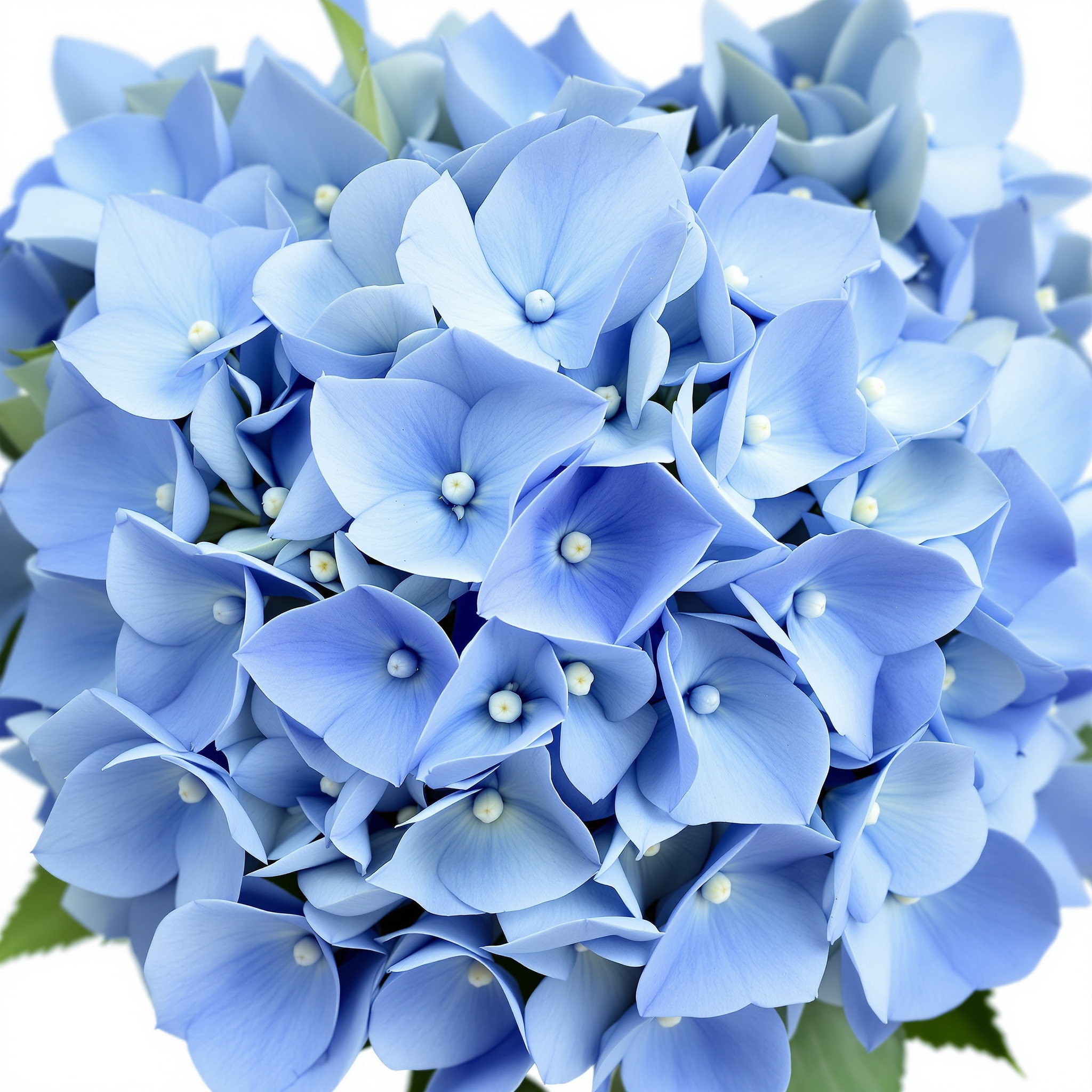 L'Hortensia bleu – couleur olympique Bleu – Fleur par Nature
