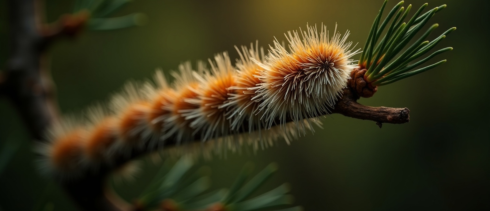 Pinu-prozesionaria — boltsoia Bizkaiako pinuan