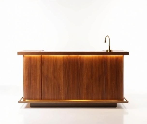 Classic Timber Portable Bar - portable bar hire Melbourne