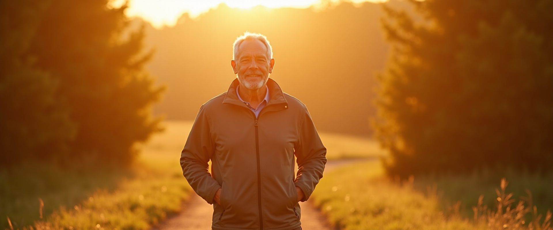 Healthy active man