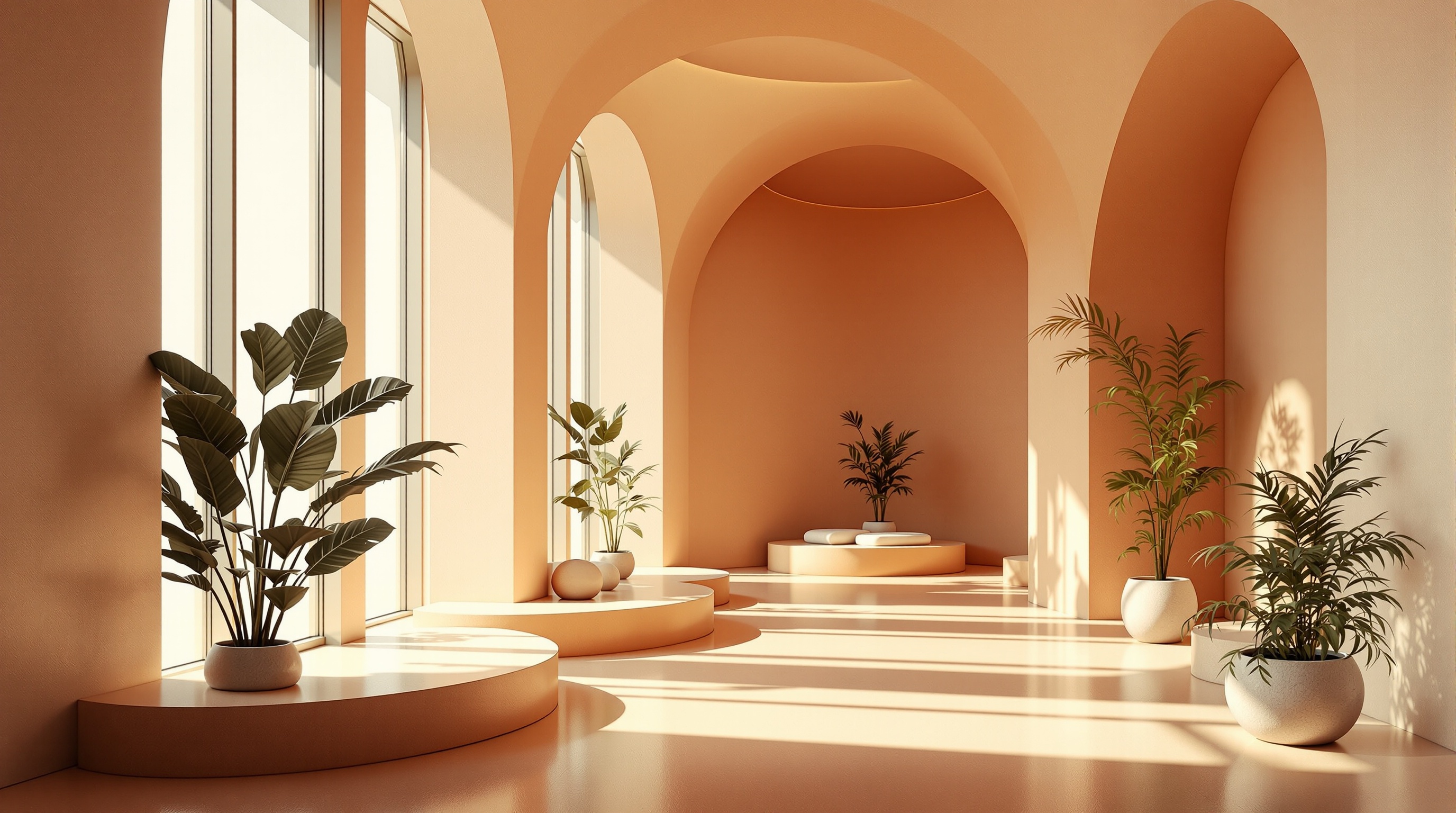 Warm architectural background
