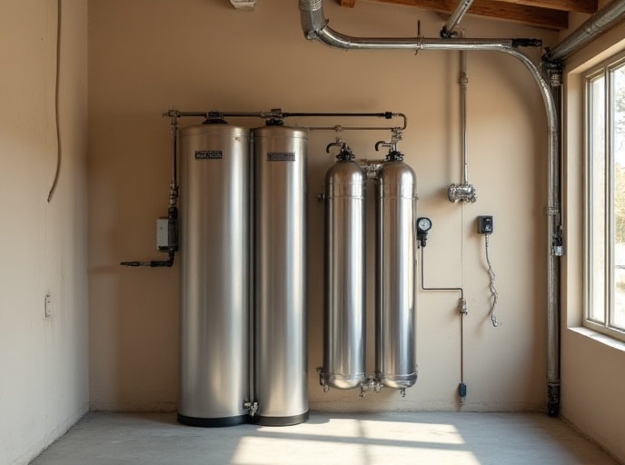 Whole-House Water Filtration System Installation
