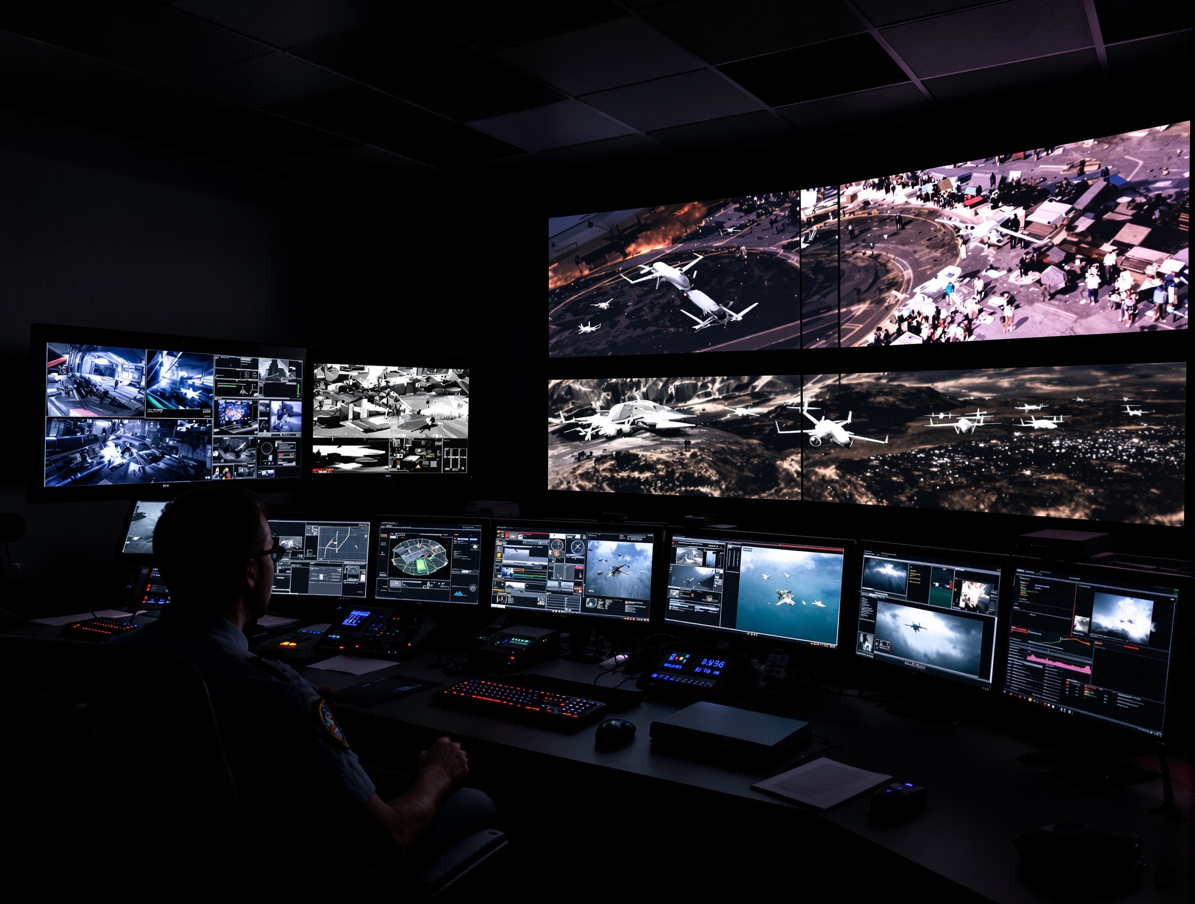 Defense command center