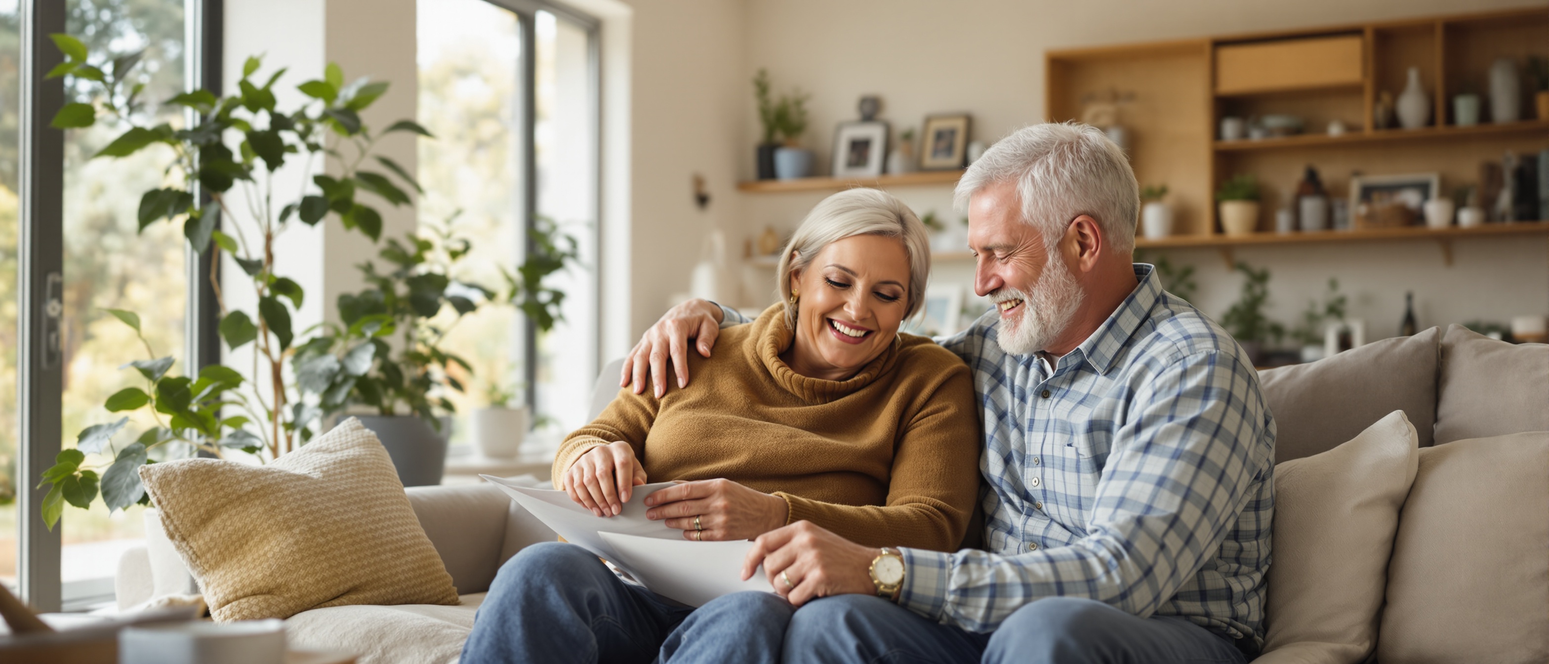Happy NJ homeowners with Bruno Elan SRE-3050 stair lift