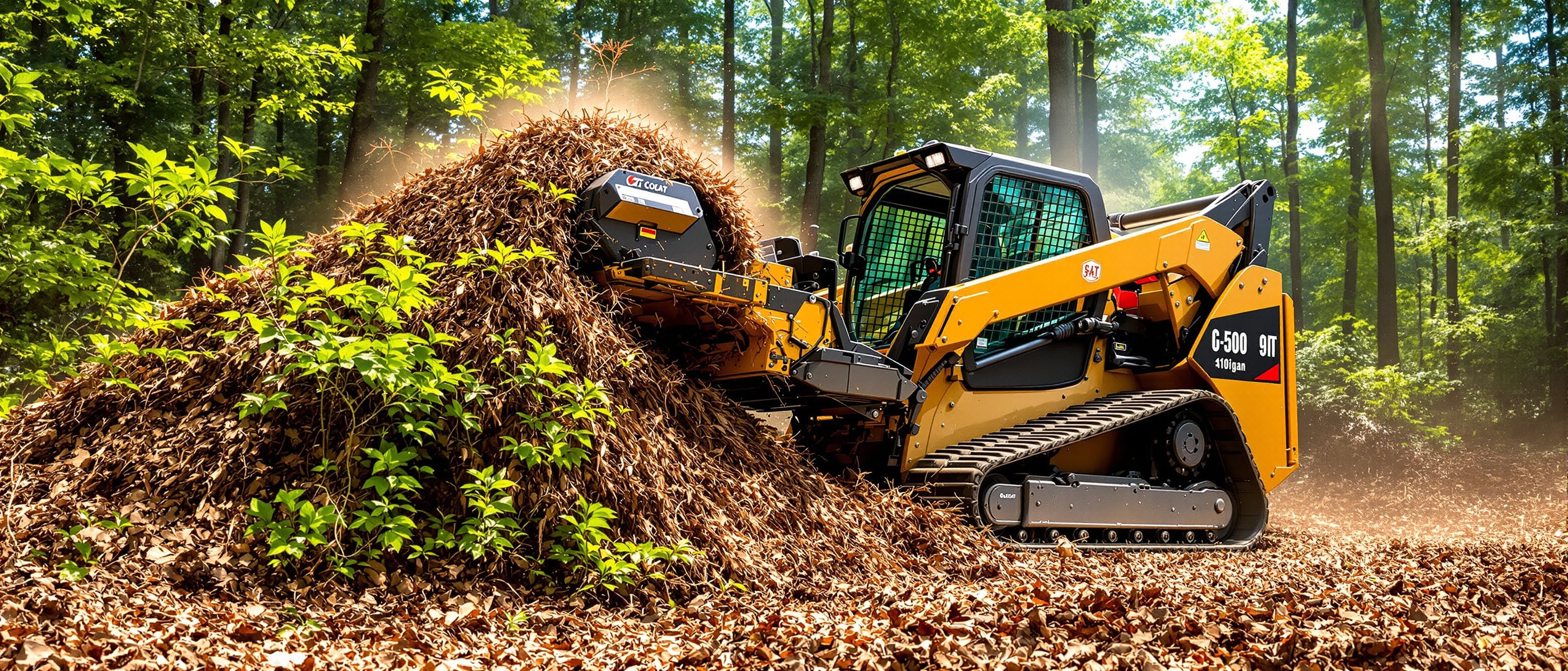 Professional forestry mulching services in Michigan