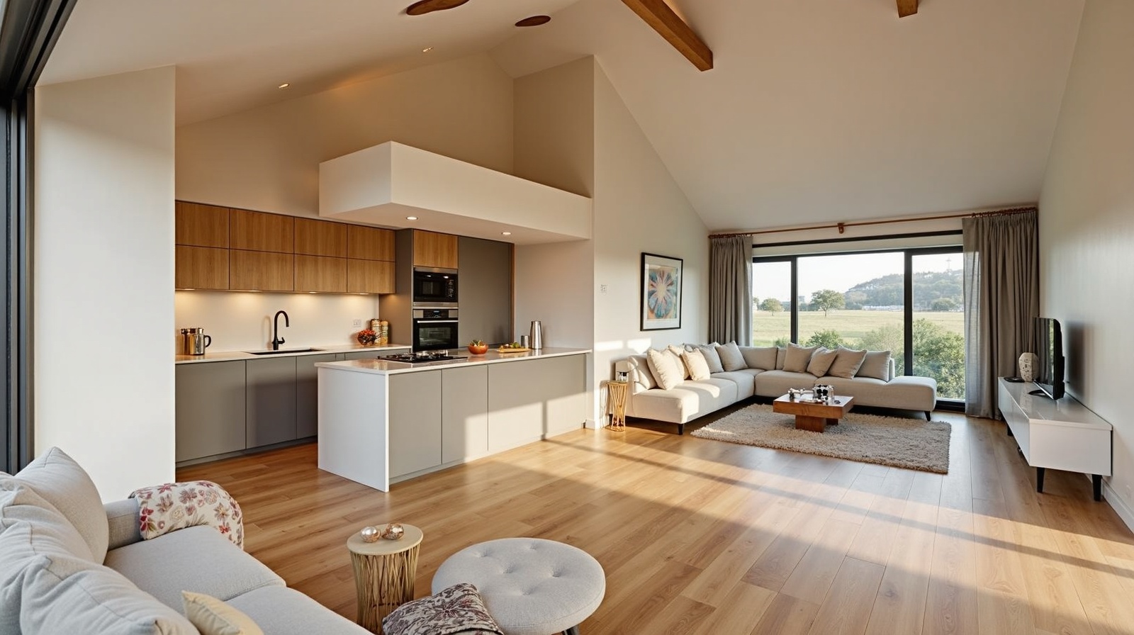 Beautiful remodeled home interior by SS Elite Renovations in Chicago Northwest Suburbs
