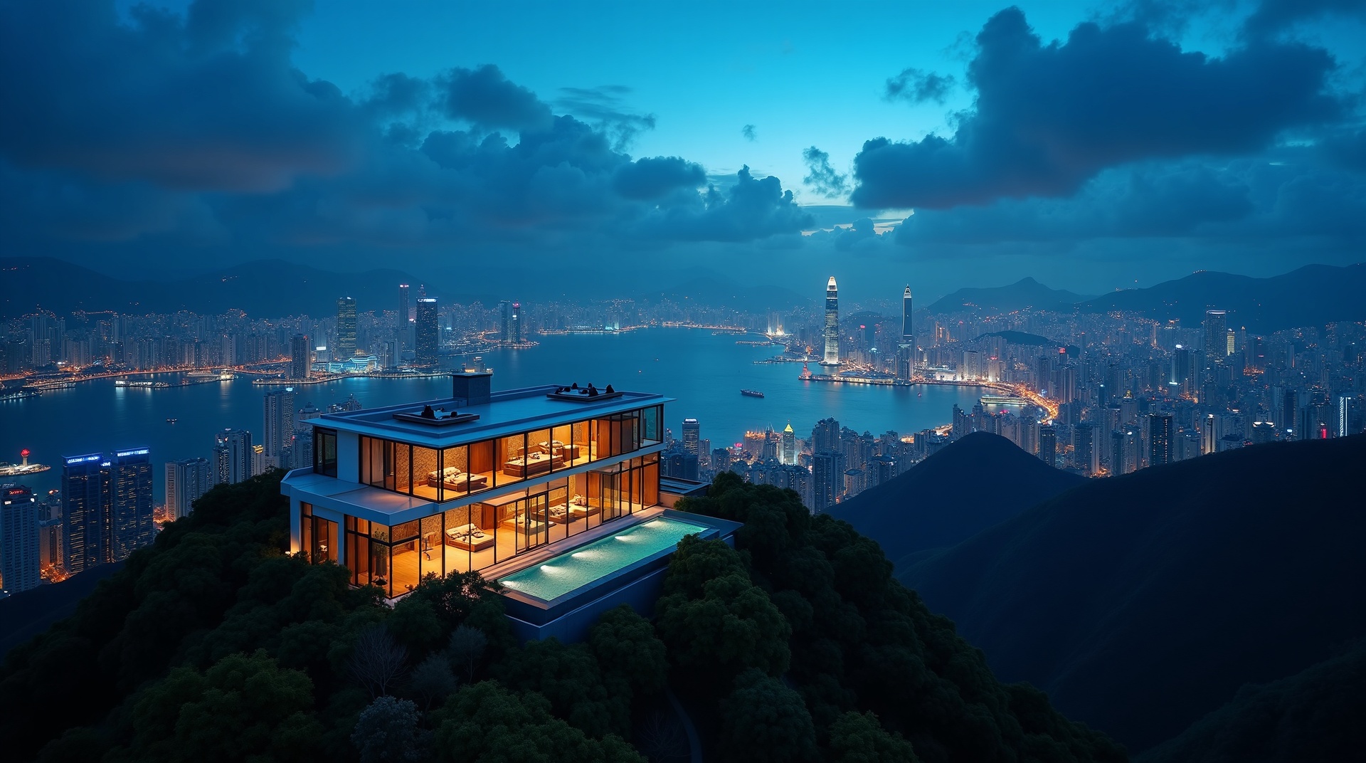 Villa Celestine, The Peak, Hong Kong