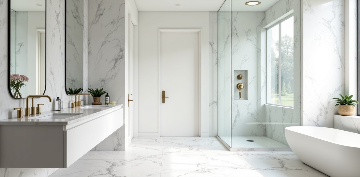 Rénovation salle de bain moderne