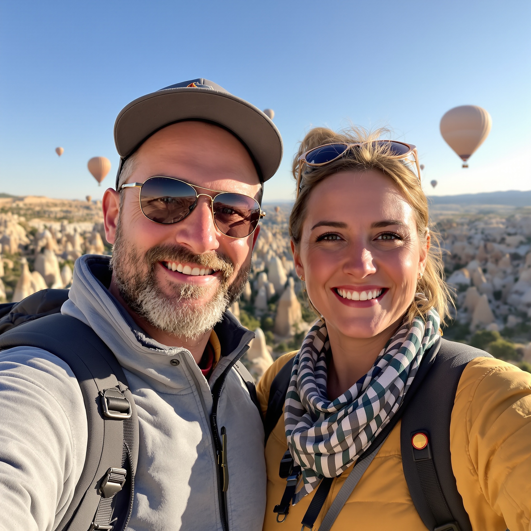 Travellers in Cappadocia