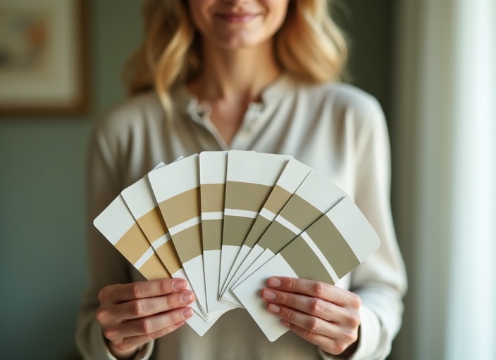 Color consulting session Georgia — paint palette selection