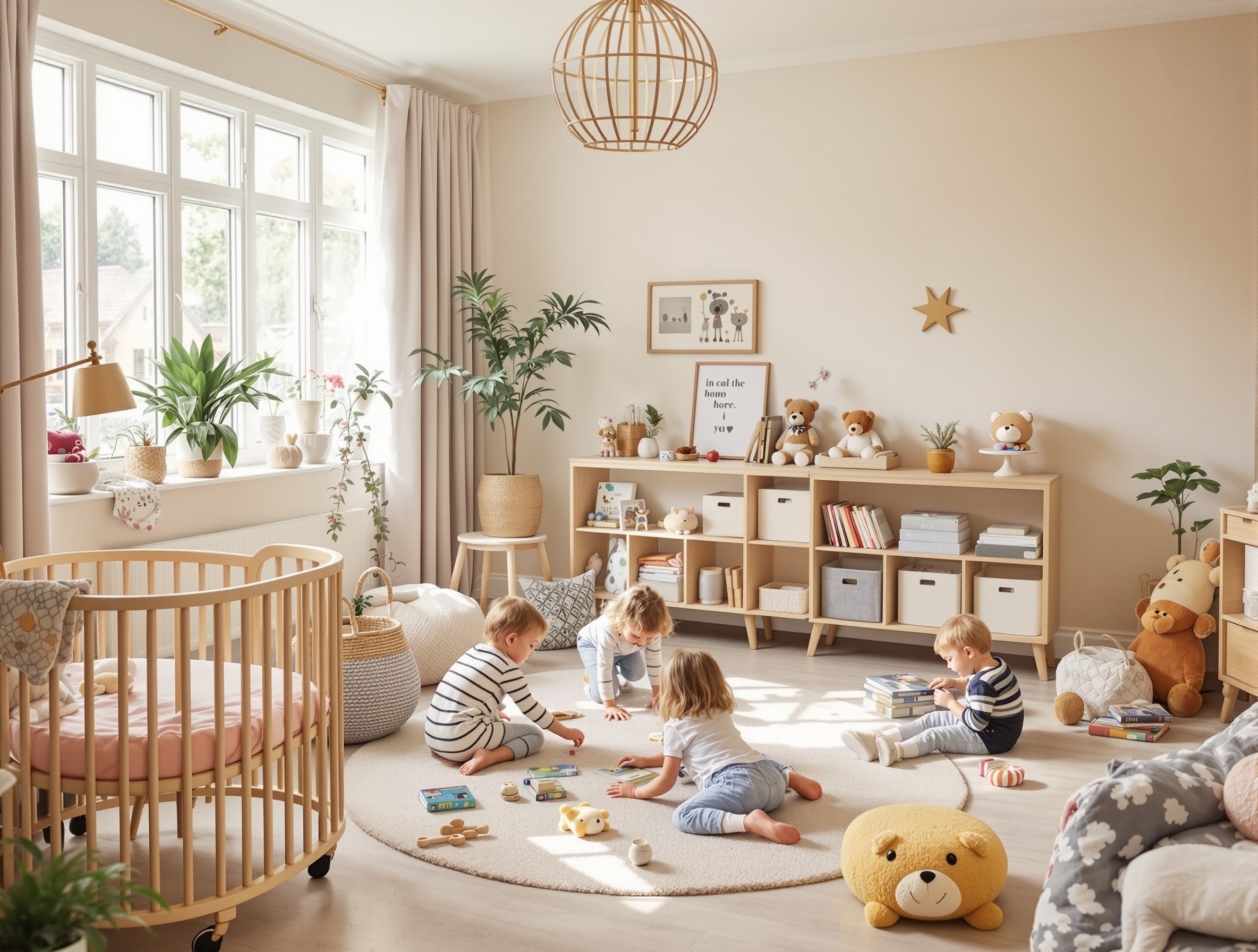 The Honey Pot House Day Nursery interior in Kirkstall, Leeds — a warm, natural early years setting