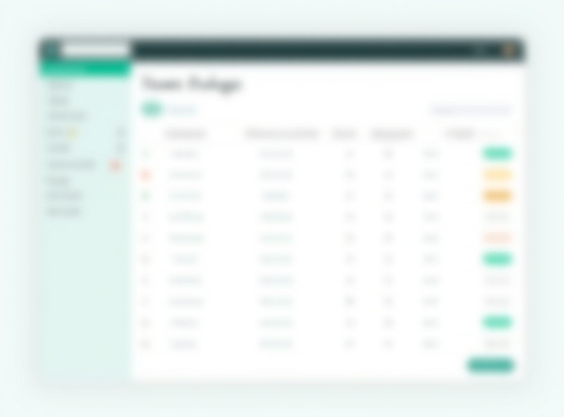 Interface do painel de controle de combos