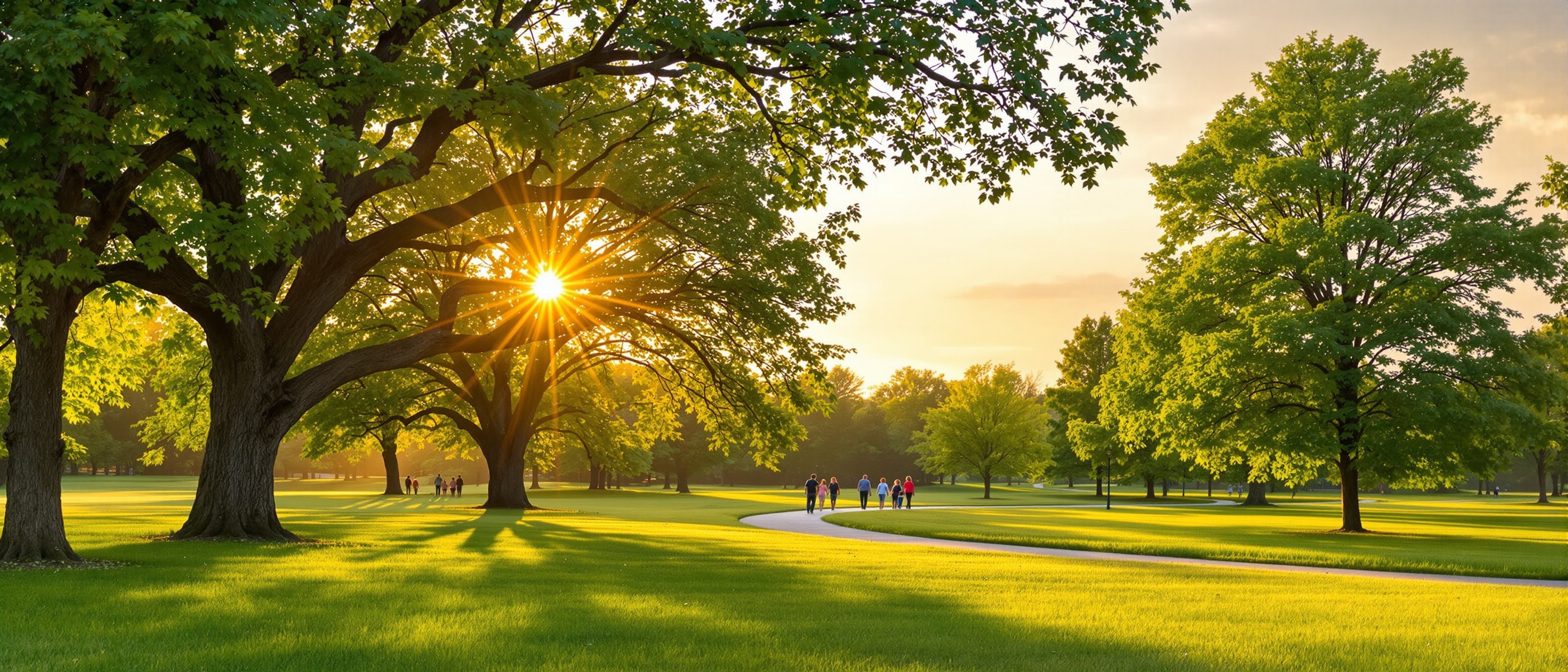 Peaceful park in Brampton