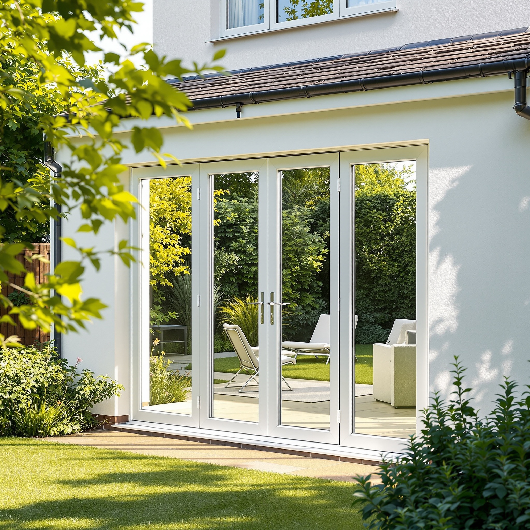 Modern double glazed home