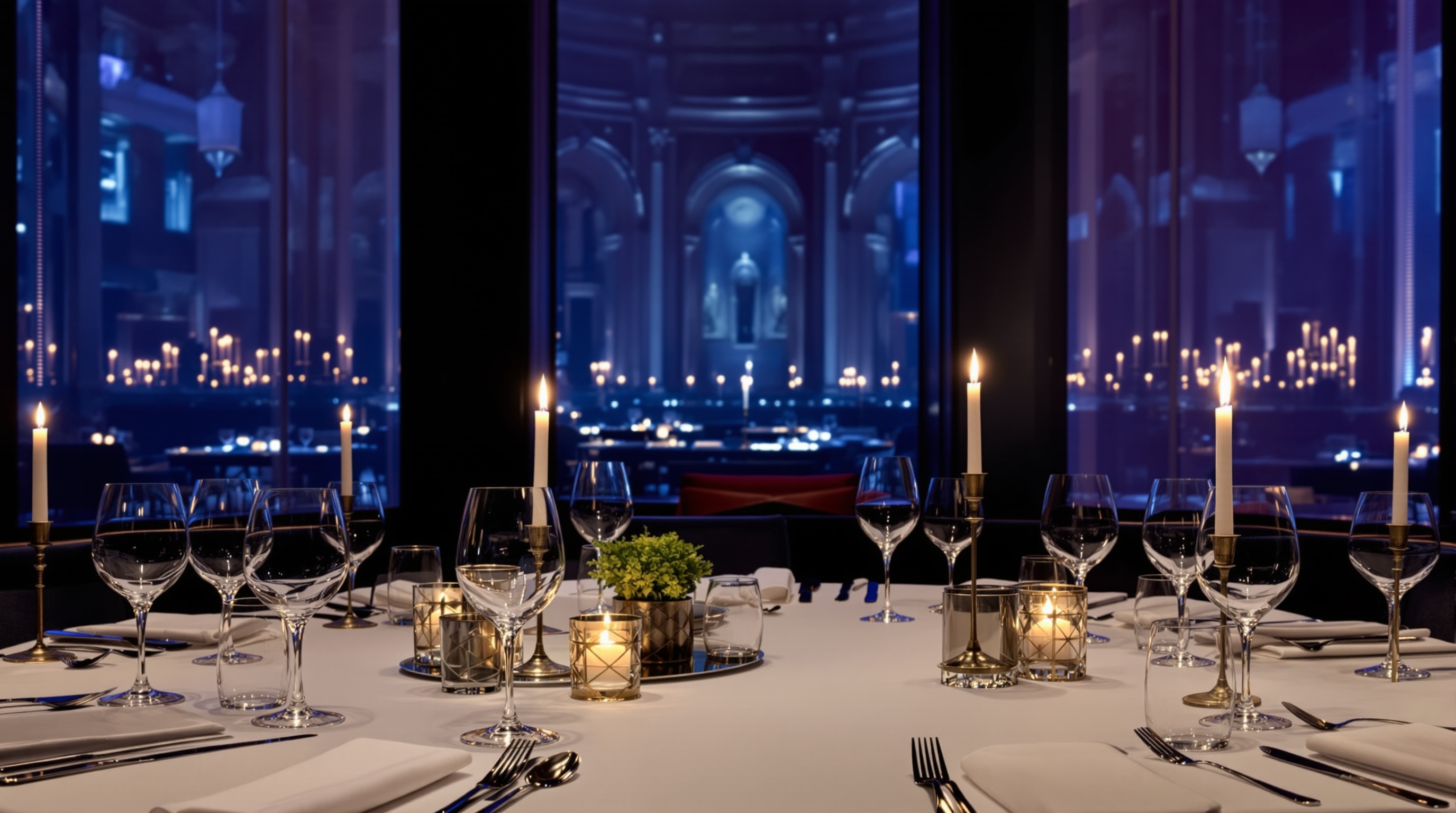 Elegant fine dining restaurant