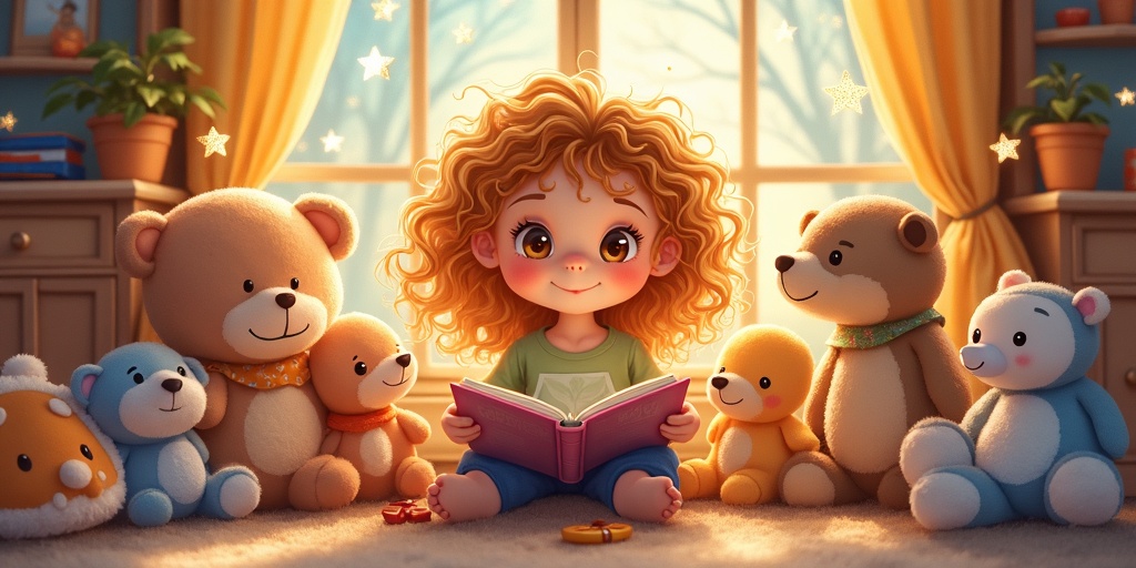 Lestrarævintýri fyrir litla stelpur