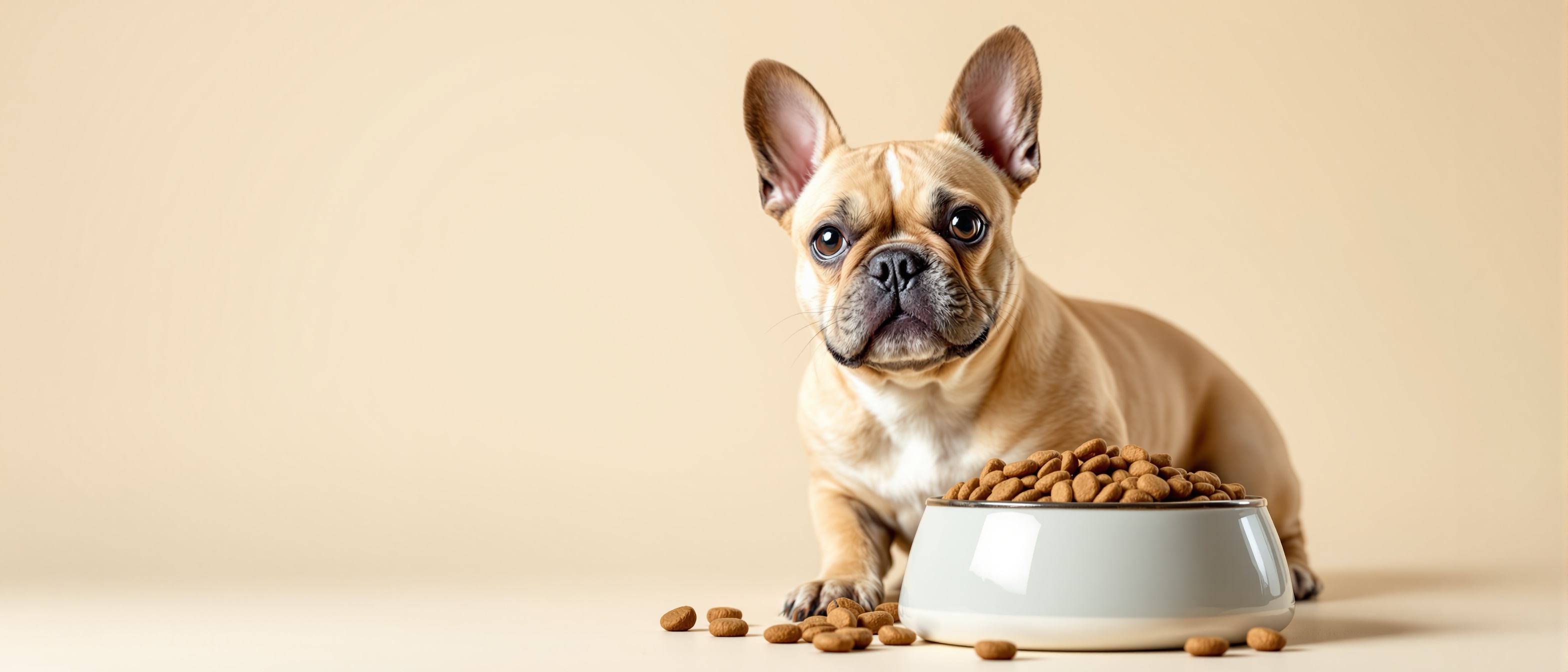 Dog Food category featuring French Bulldogs