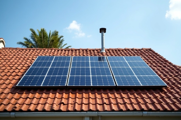 Toiture avant installation solaire