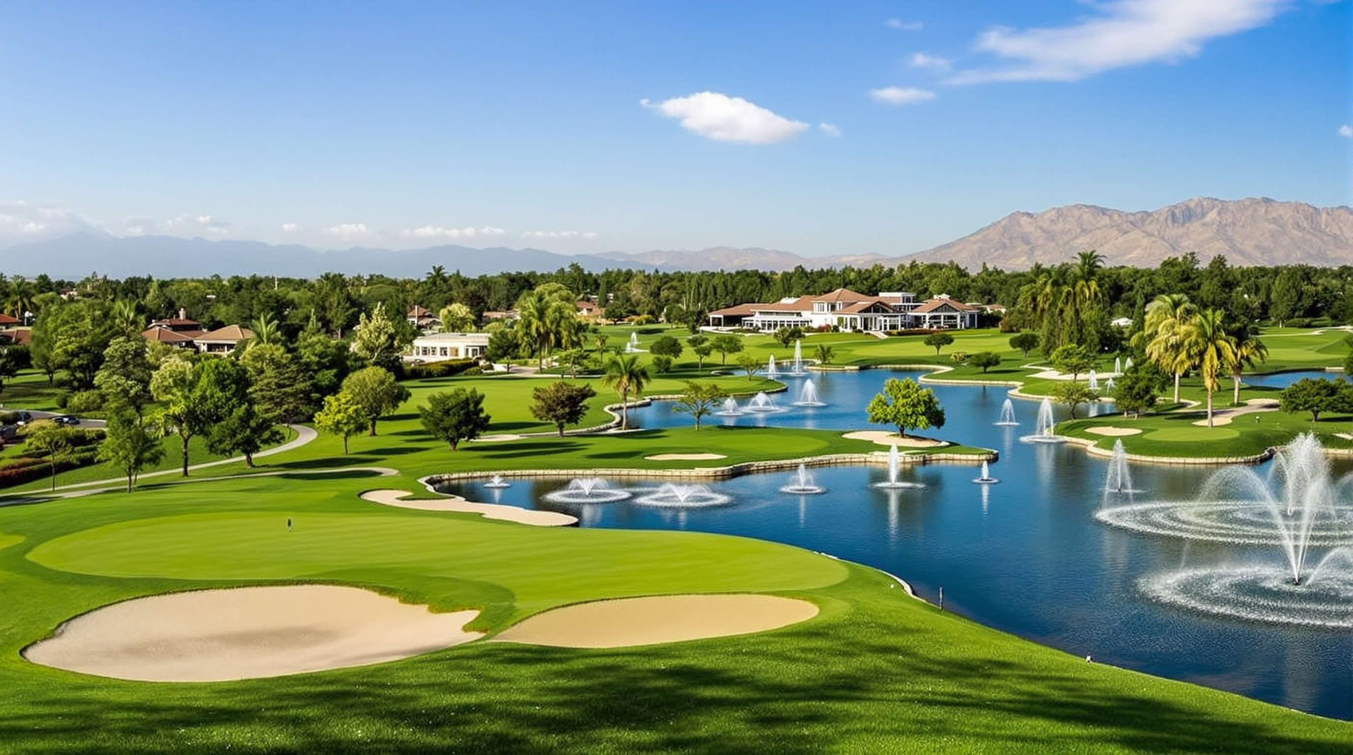 Carya Golf Club golf course in Belek, Antalya, Turkey - Parkland course designed by Peter Thomson / Ross Perrett, established 2008
