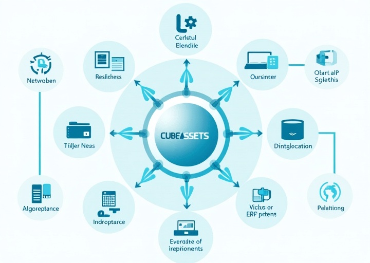 Flujo de integracion CUBEASSETS - SAP - Oracle - CPCON Mexico Integracion de sistemas CUBEASSETS con SAP Oracle y otros ERP