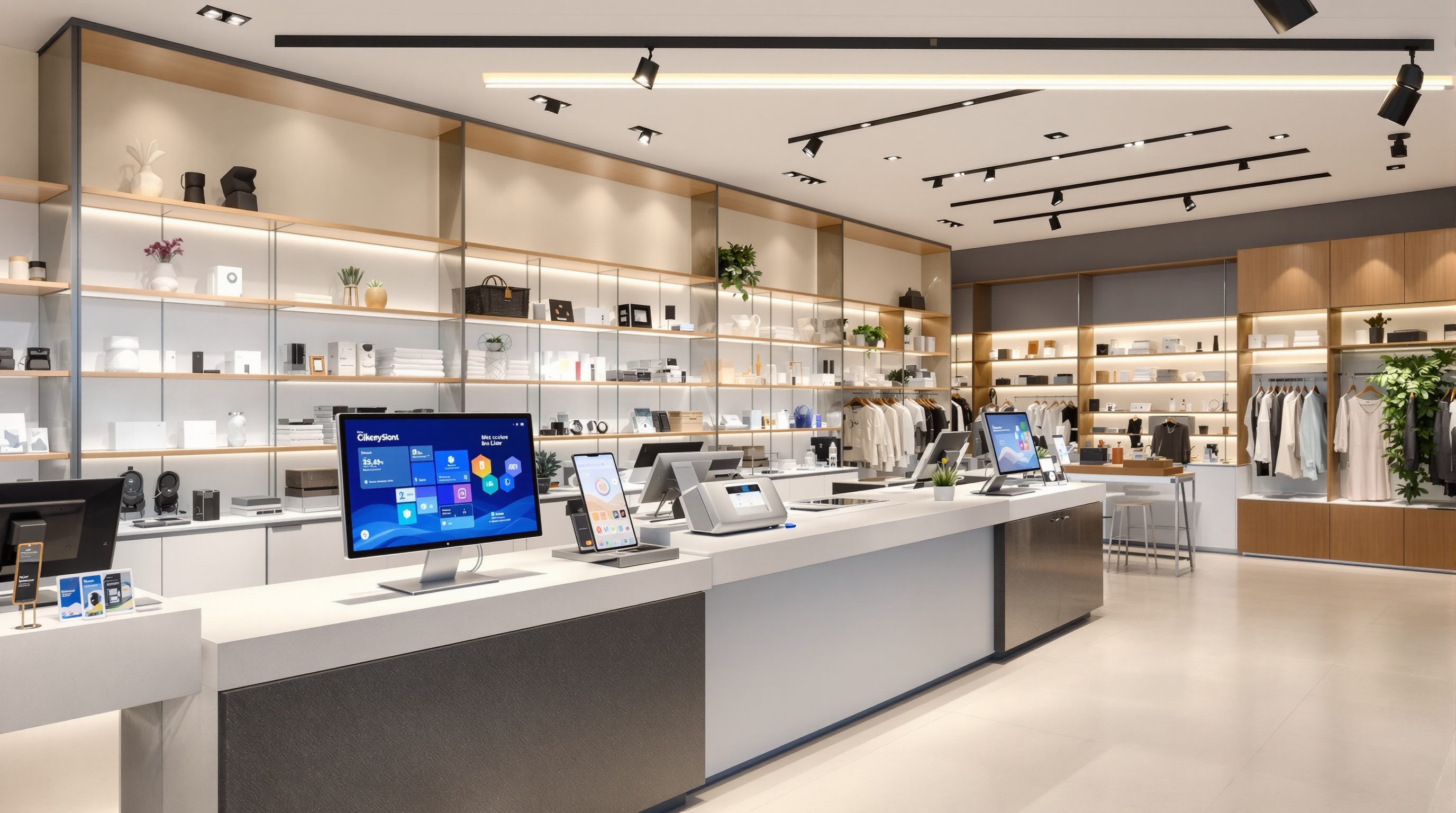 Prodify POS system in a modern South African retail store