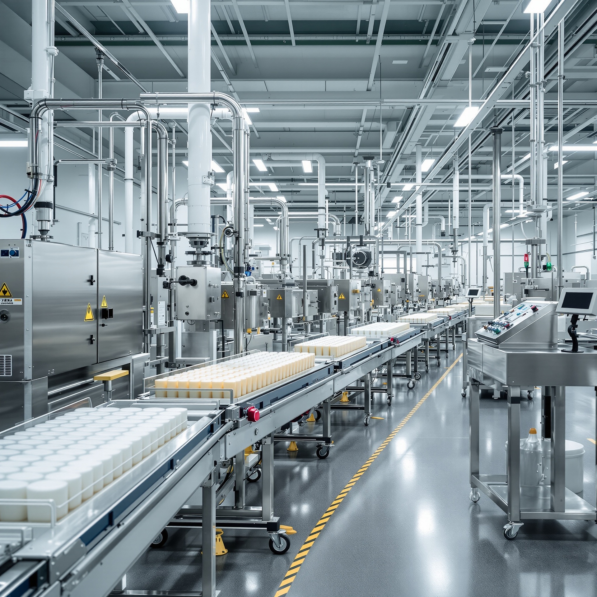 Korean cosmetic manufacturing facility for hydrogel eye patches OEM production