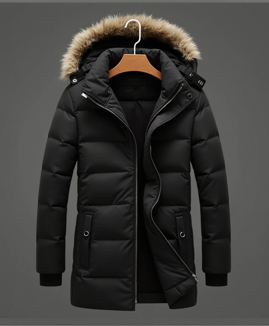 AI-generated Jacket inspection example; not a warehouse QC record