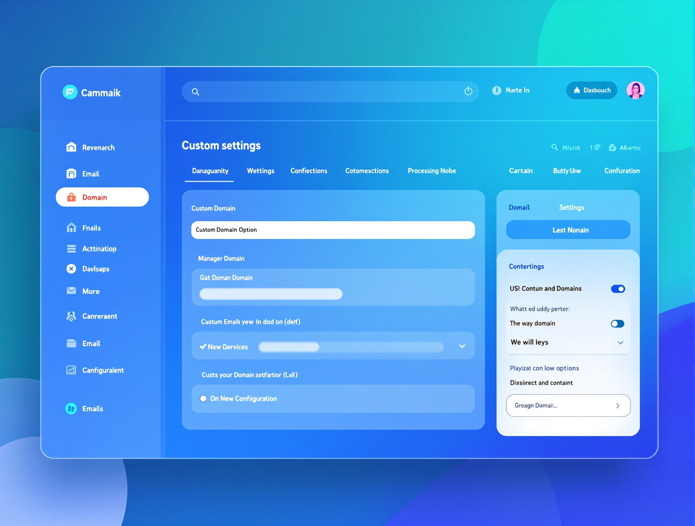 نطاق مخصص احترافي