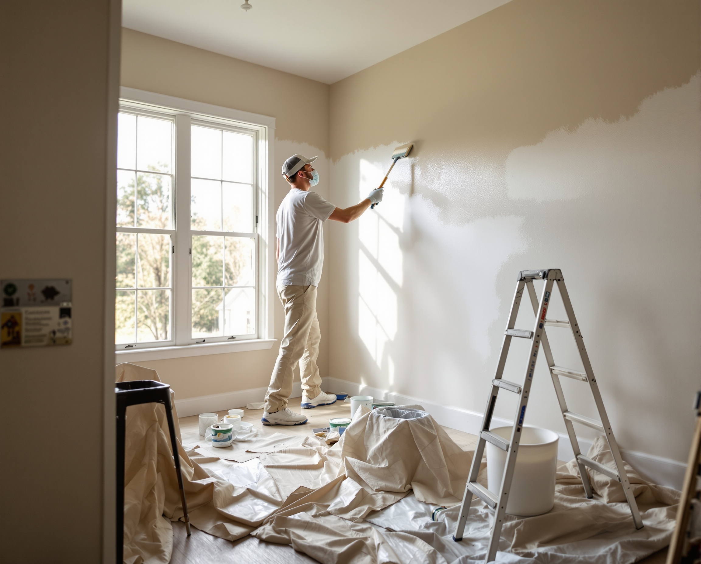 William Bowman Painting - detail-focused interior painting in Phoenixville PA