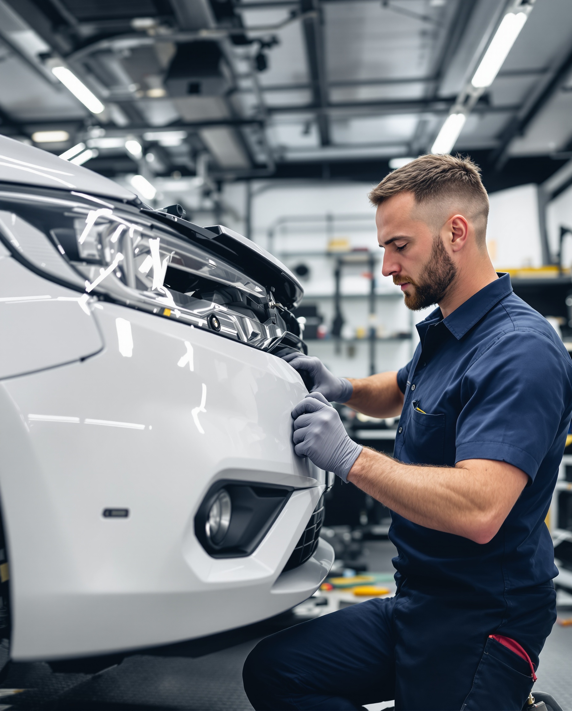Professional Bumper Repair Technician