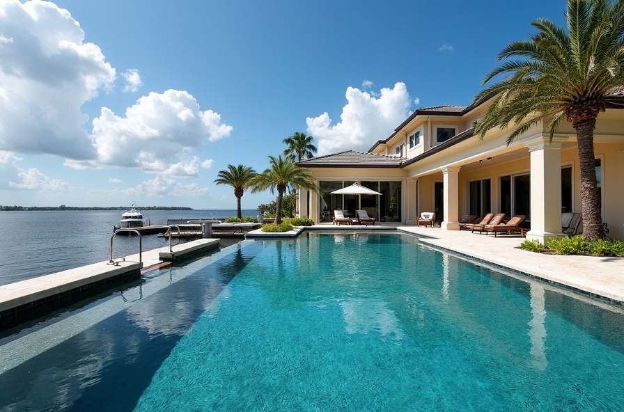 Boca Bay Colony Waterfront Estate