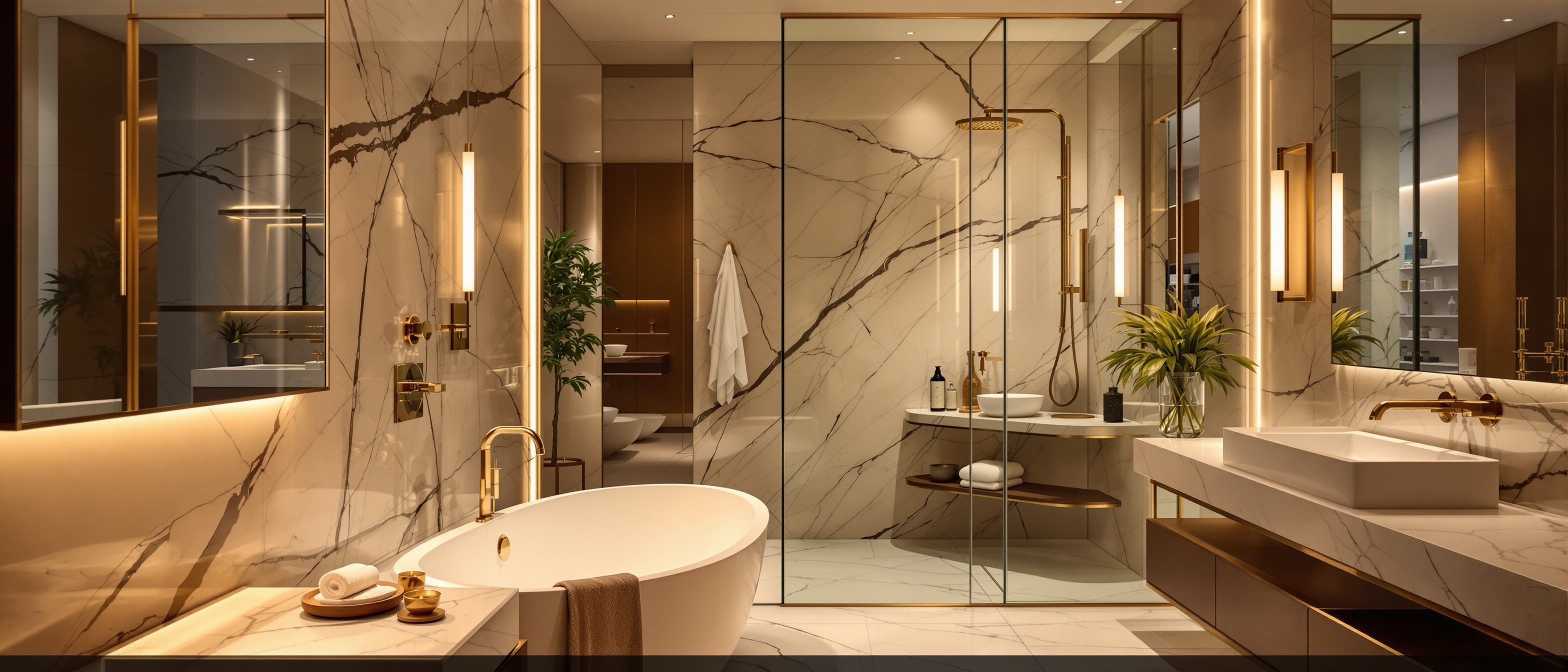 Modern glass design Las Vegas