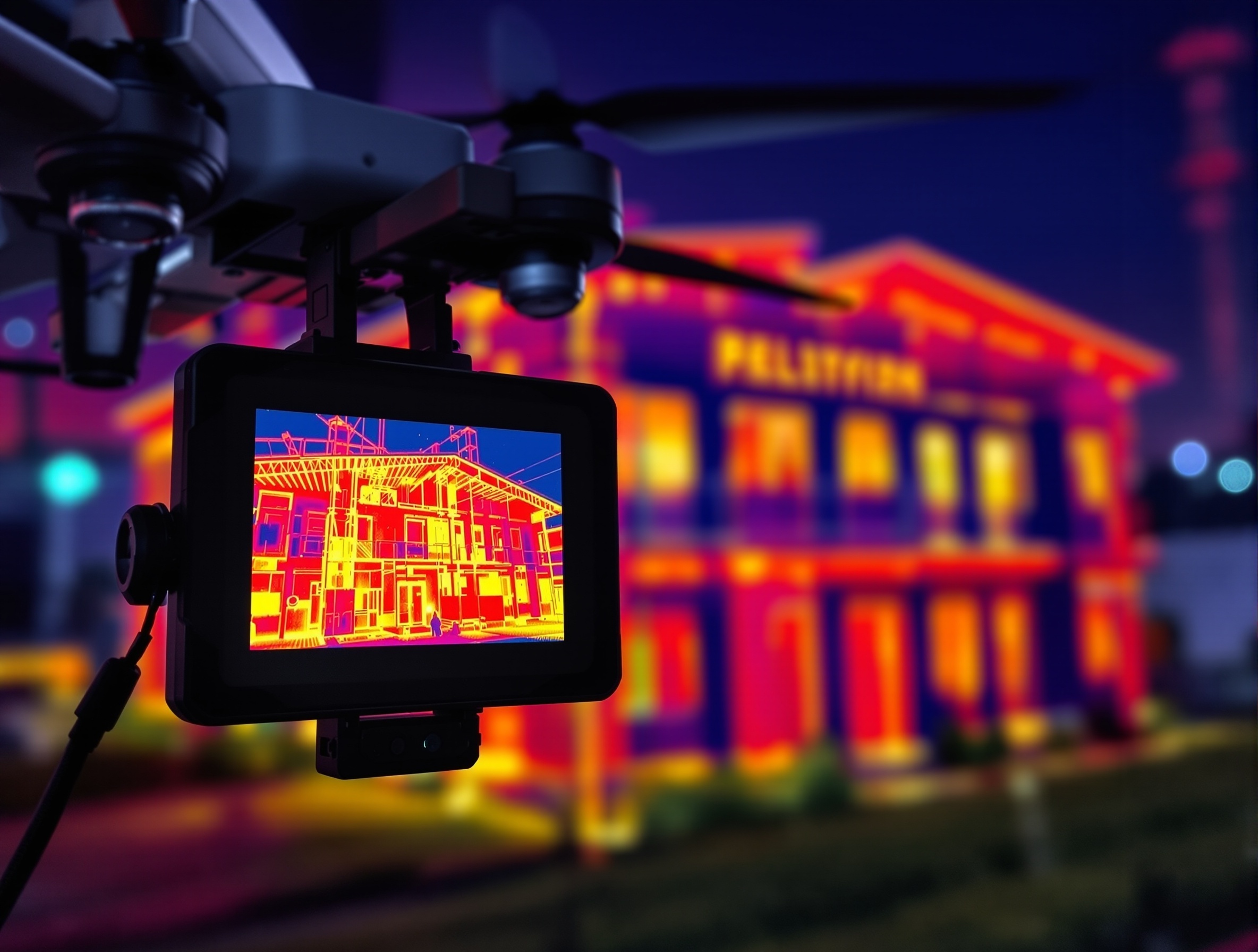 Thermographie par Drone