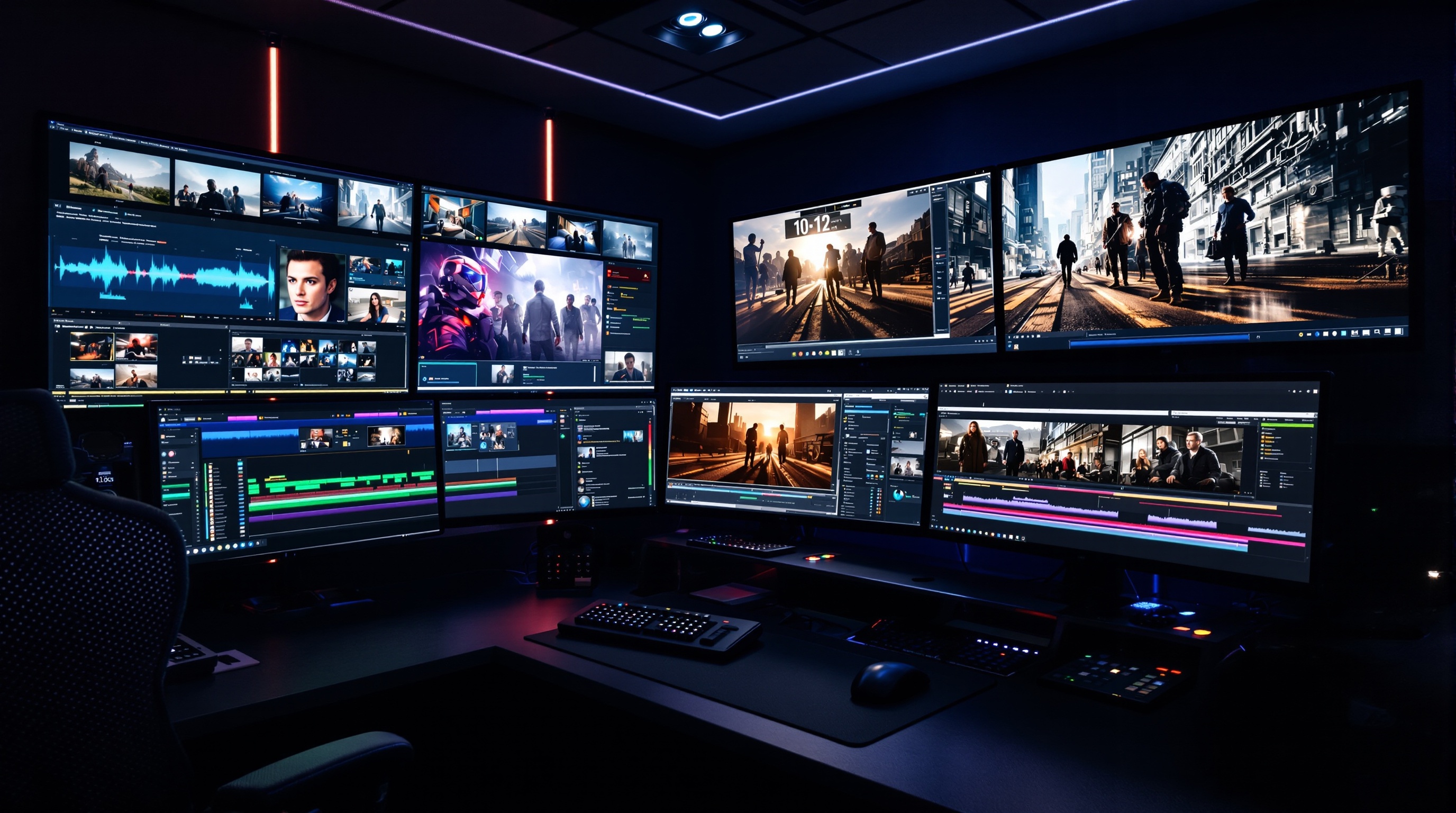 Video Editing Workspace