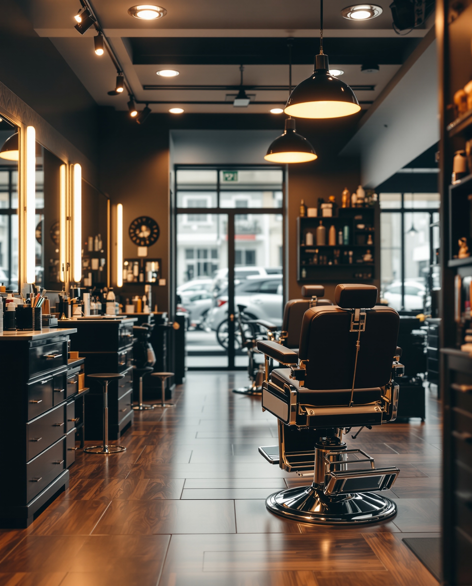 Crisstina Barber Shop interior