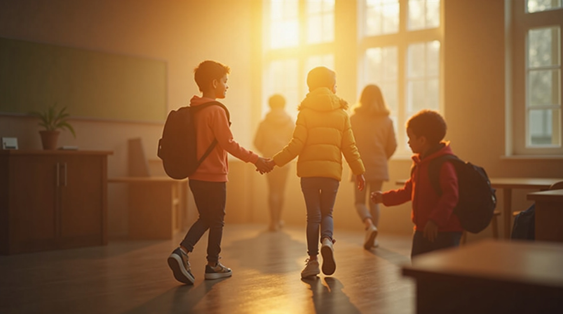 Діти в безпечному просторі