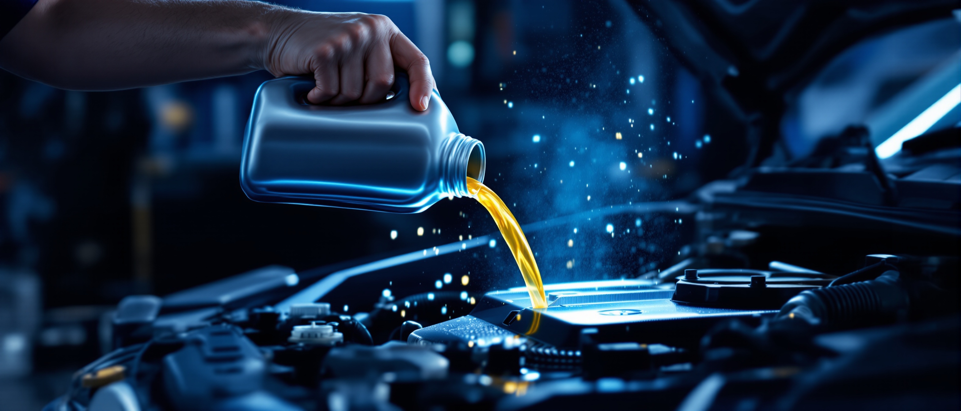 Oil change service