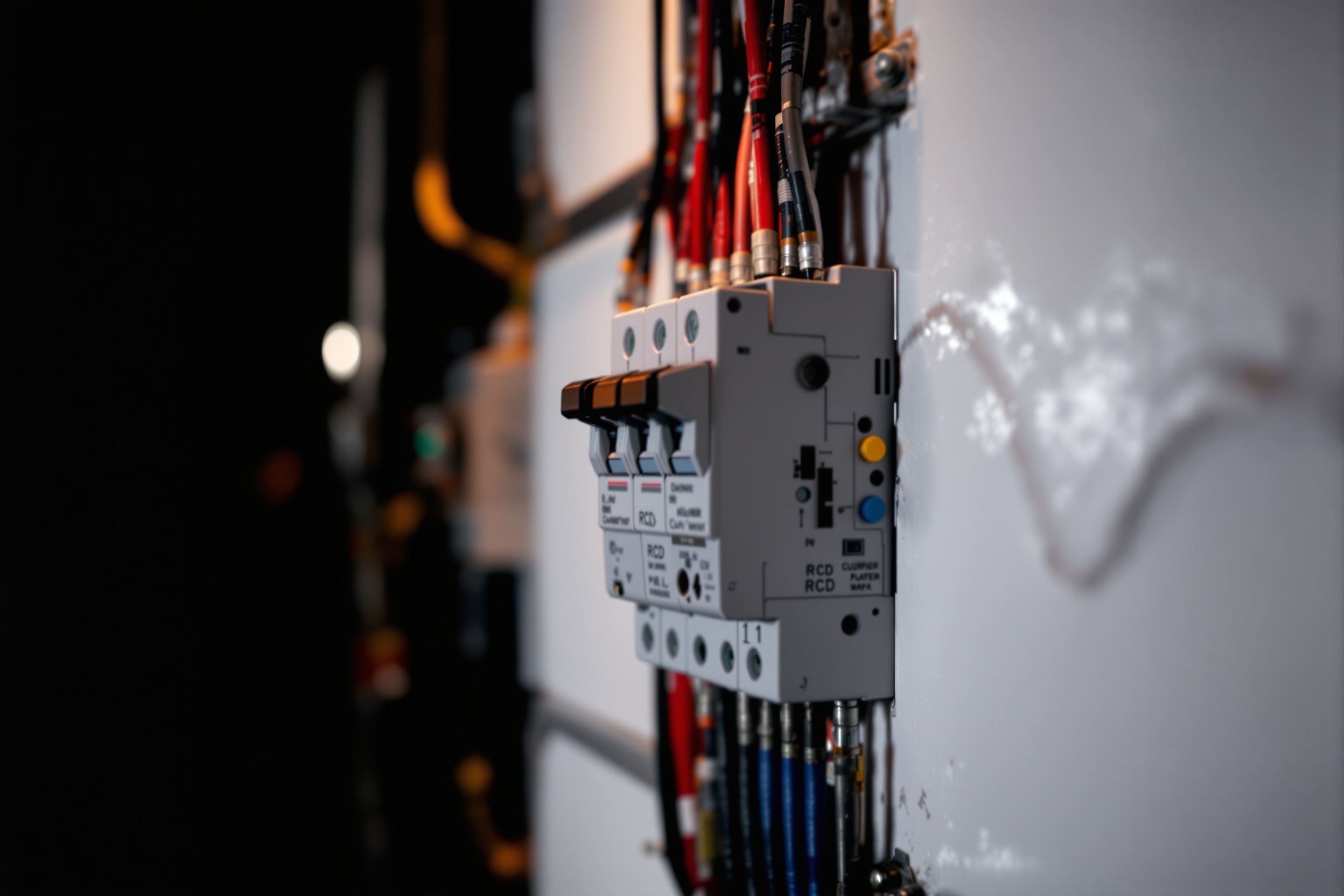Modern consumer unit installation in Cardiff