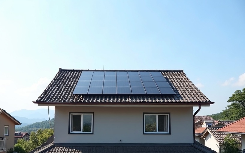 경기도 고양시 단독주택 태양광 설치