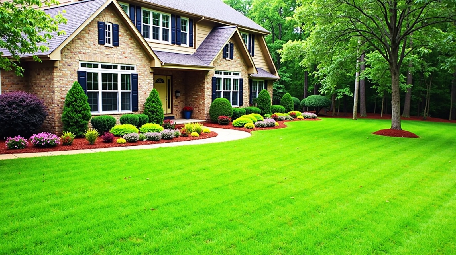 Professional landscaping and garden design services in Woodstock GA