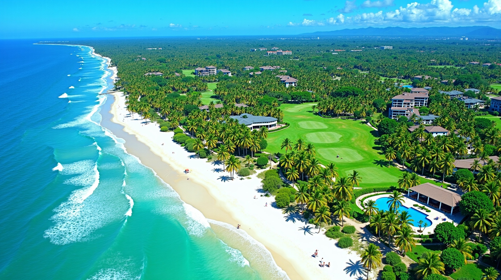Hacienda Iguana Aerial View