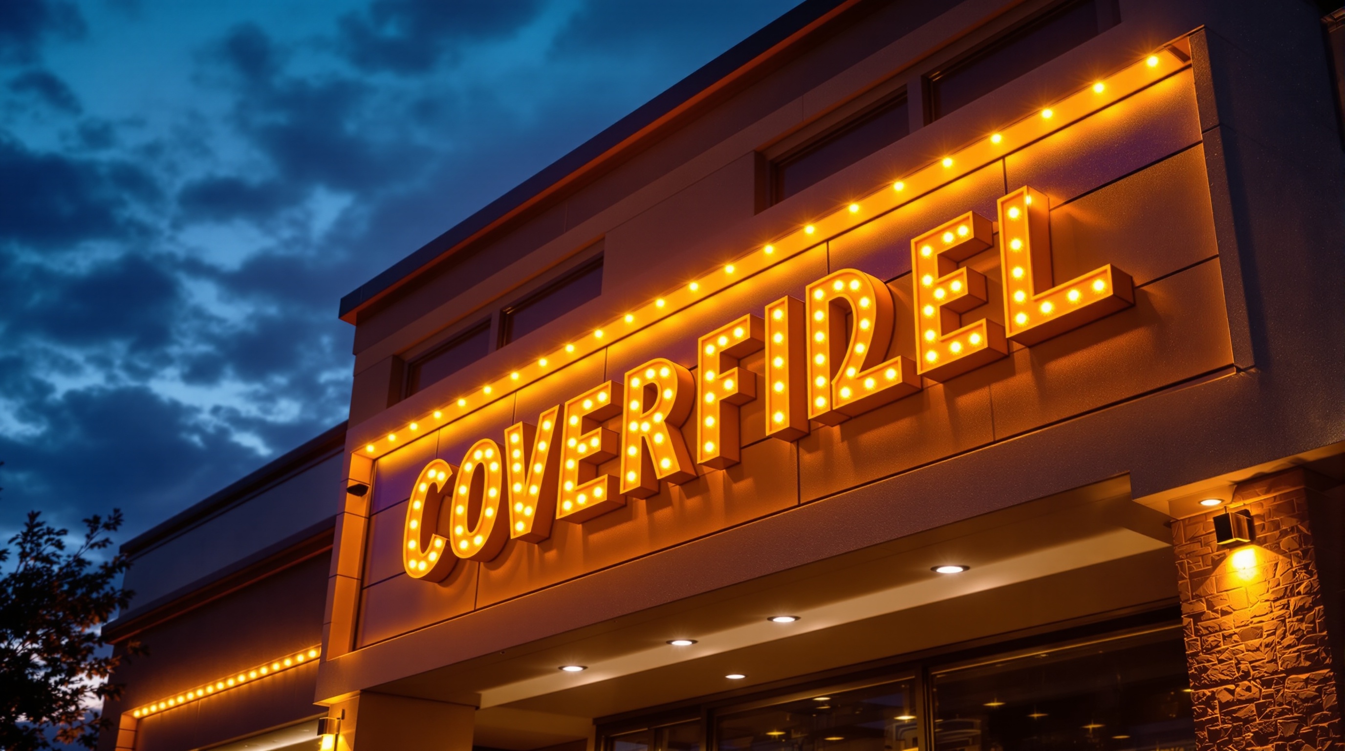 Illuminated custom signs installed on Austin TX commercial building — Capital Area Signs