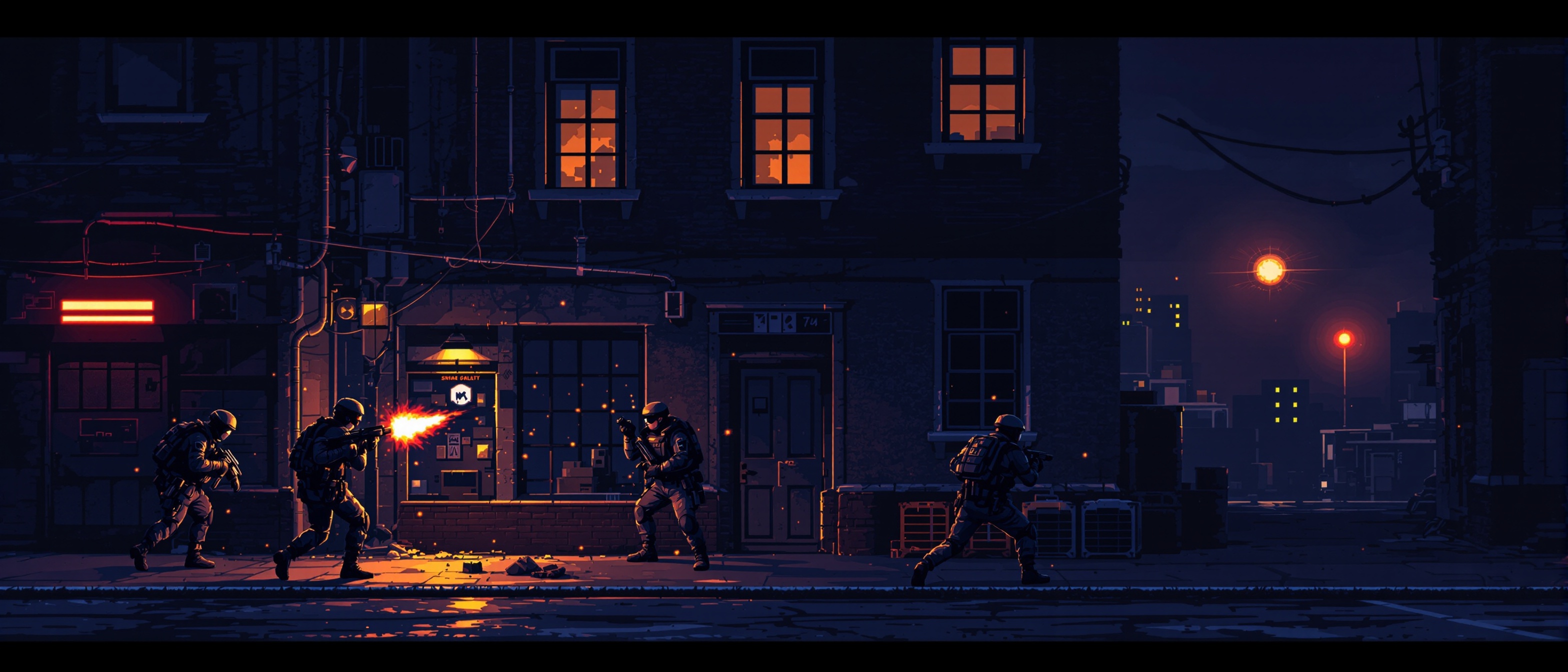 Door Kickers Action Squad tactical breaching scene