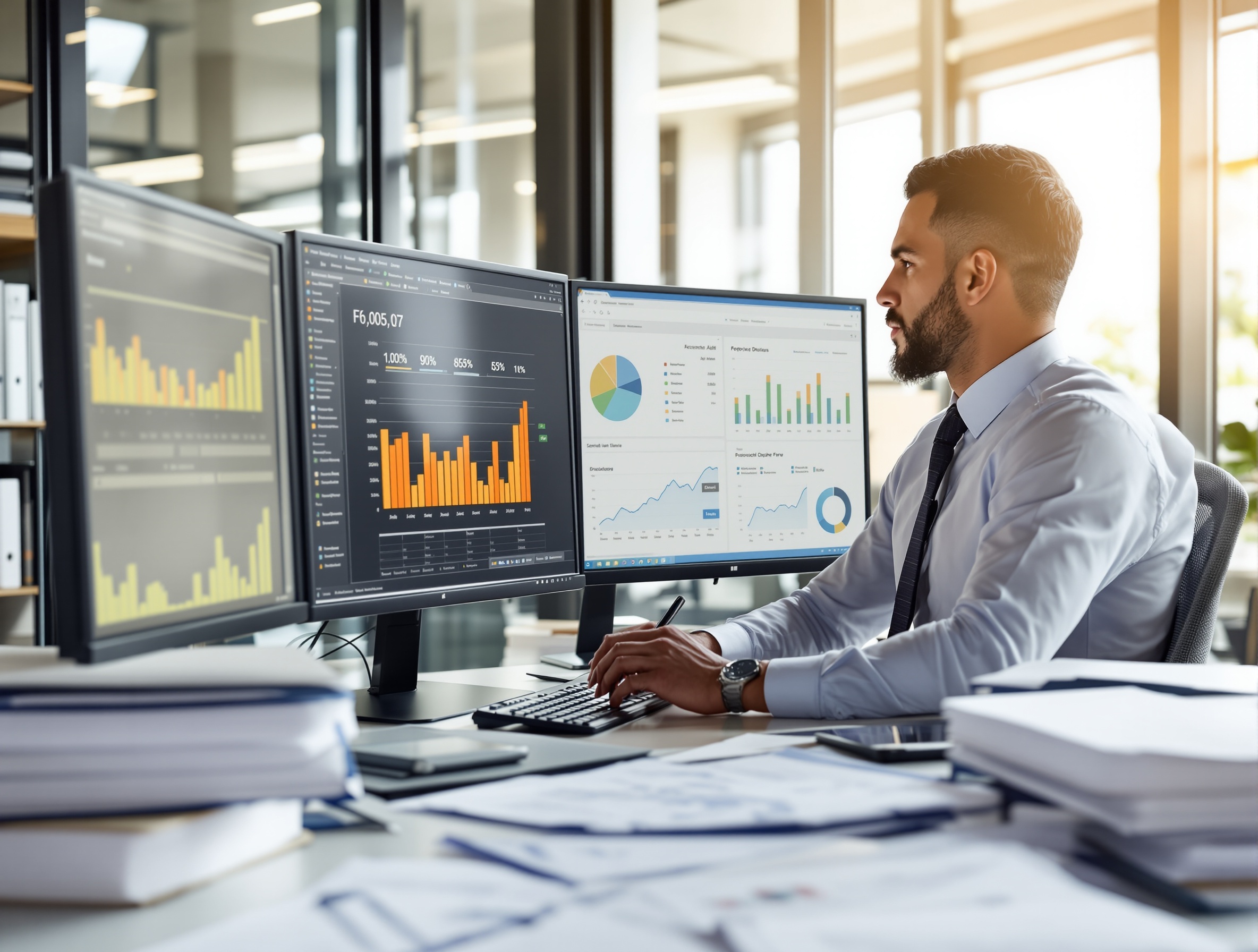 CPCON compliance professional reviewing fixed asset depreciation schedules and regulatory standards